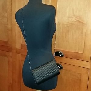 New Neiman Marcus Black Clutch